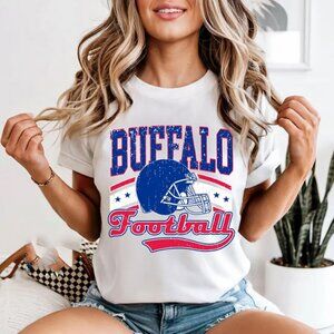 Buffalo Bill Vintage 90s Football Shirt | Retro NFL Fan Tee | Game Day Gift